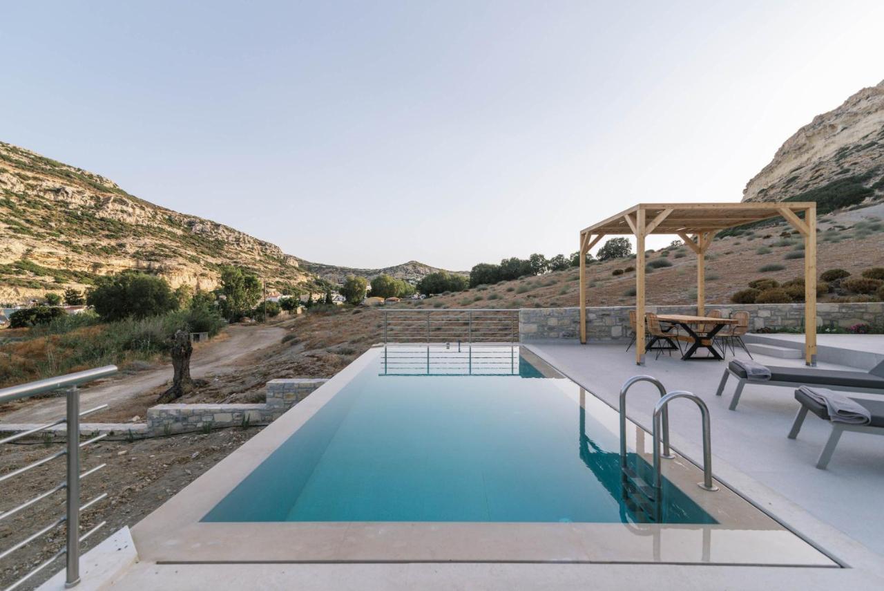 Luxury Villas Ammos In Style Matala  Exterior photo