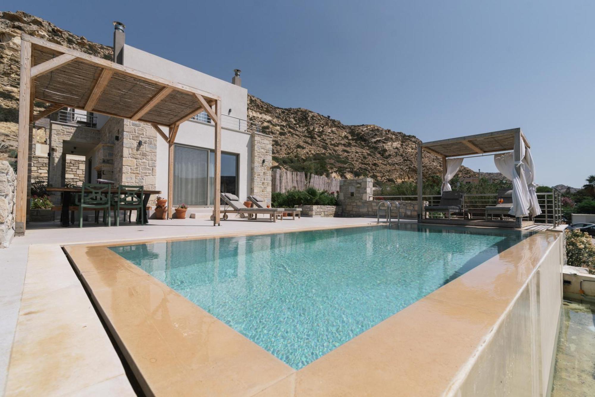 Luxury Villas Ammos In Style Matala  Exterior photo