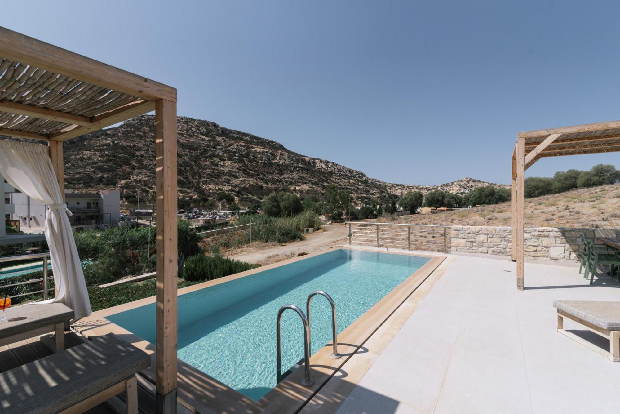 Luxury Villas Ammos In Style Matala  Exterior photo