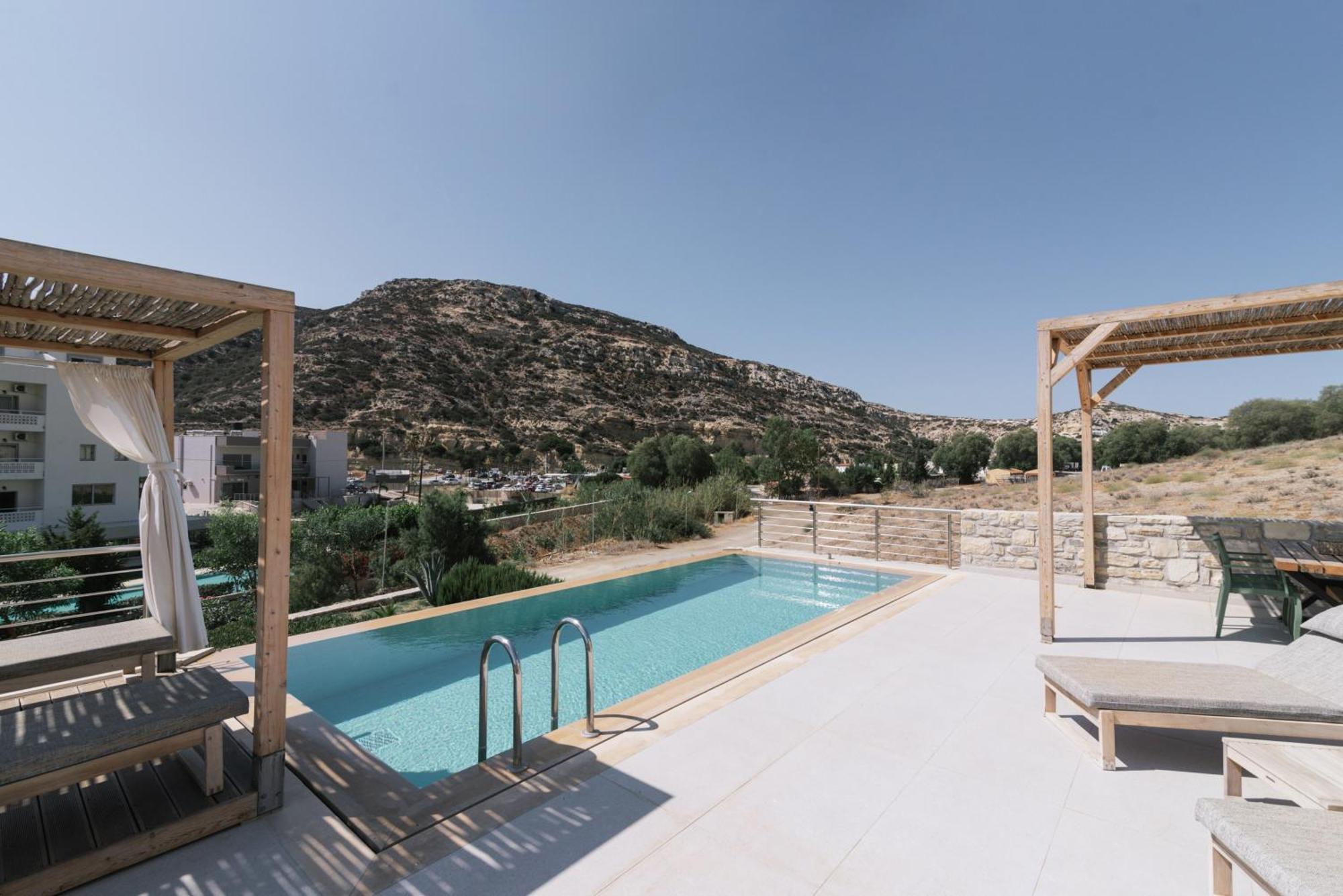 Luxury Villas Ammos In Style Matala  Exterior photo