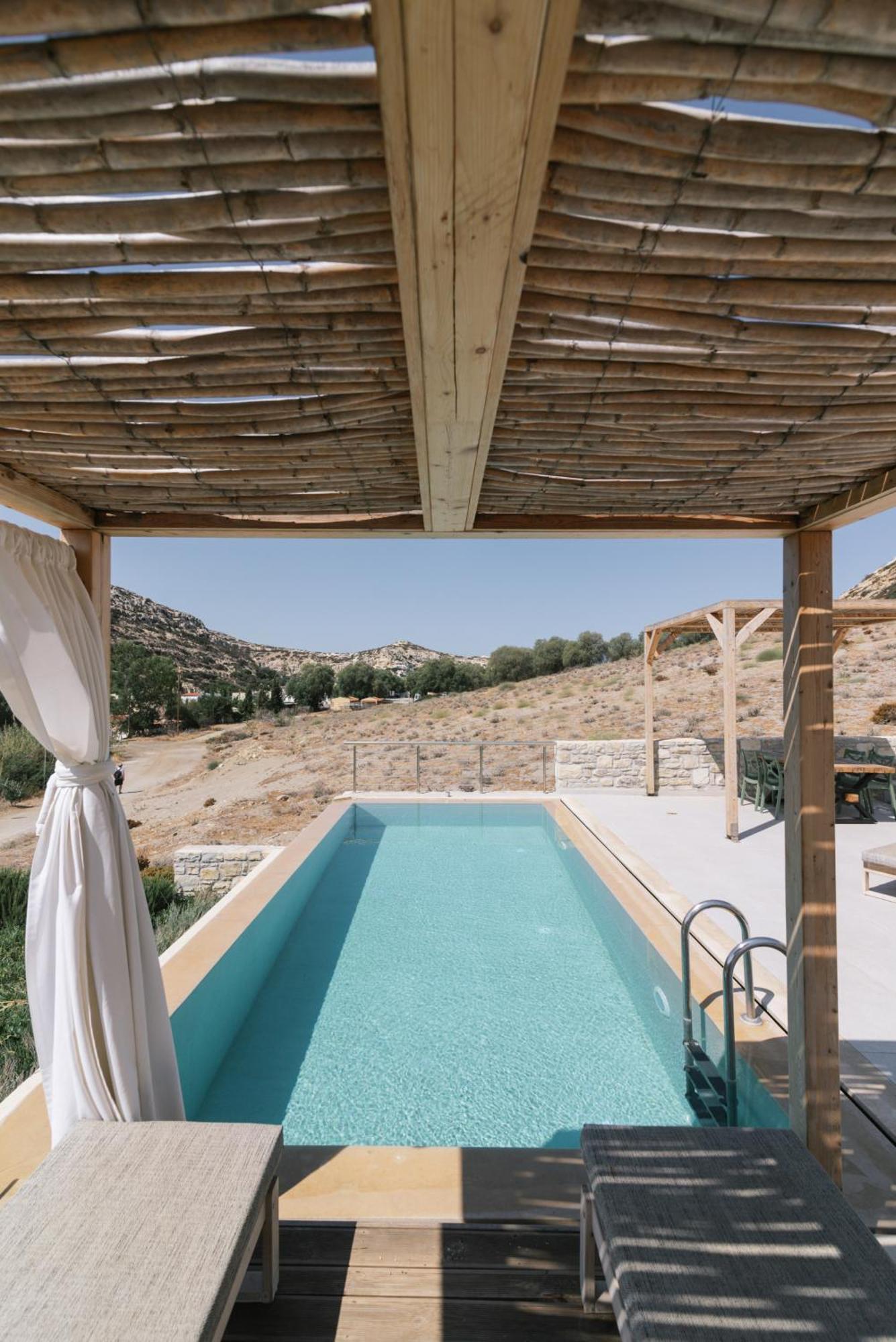 Luxury Villas Ammos In Style Matala  Exterior photo